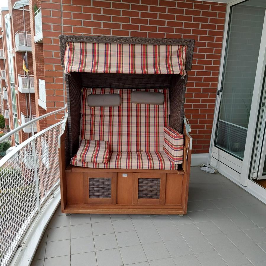 Studio Mit Meerblick Und Grosser Loggia - Direktzugang Zur Nordsee Wilhelmshaven Exterior foto